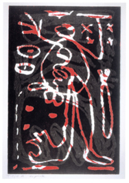 Motiv 1, A.R. Penck