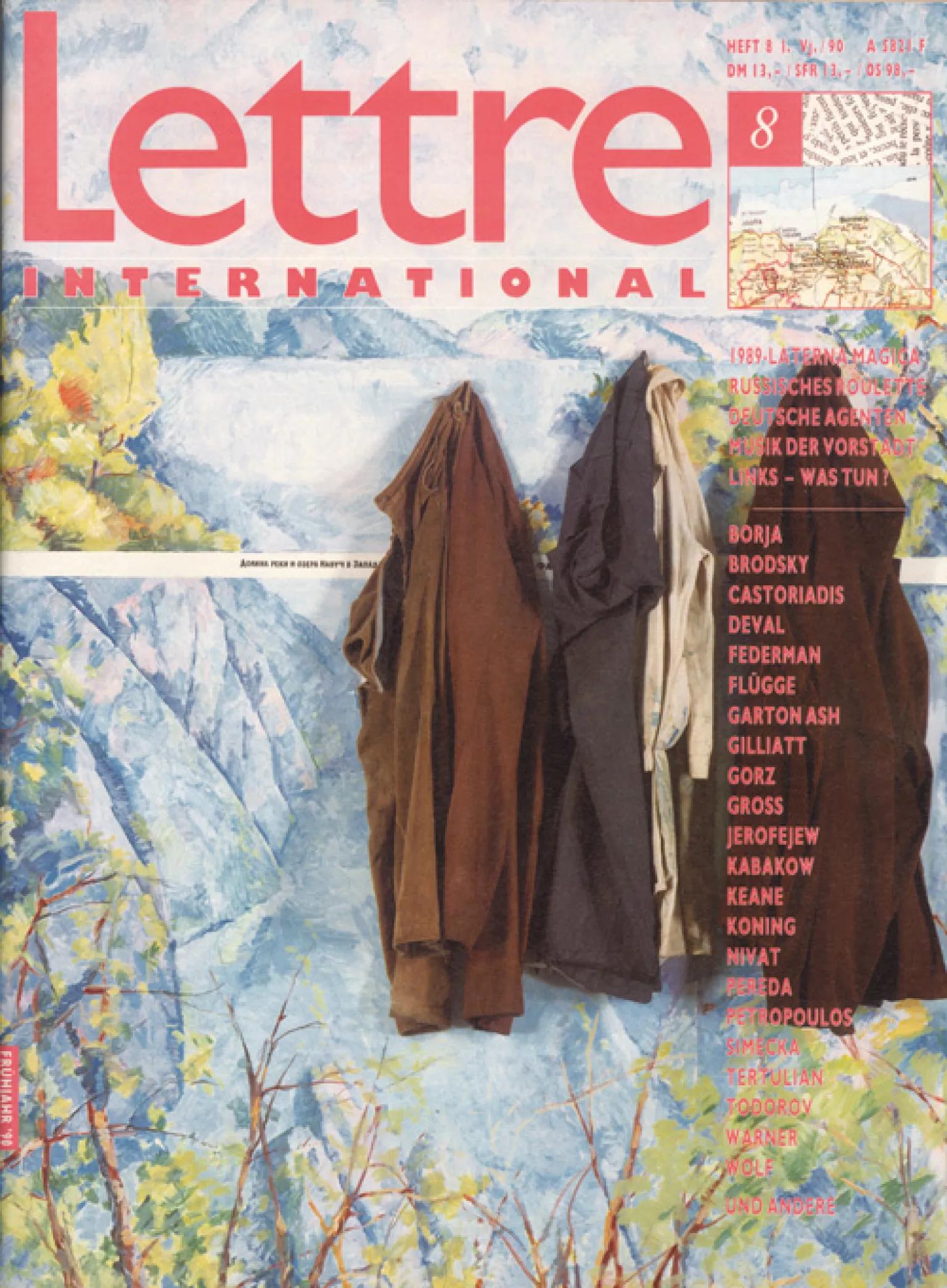 Cover Lettre International 8, Ilja Kabakov Cover Lettre International 8, Ilja Kabakov