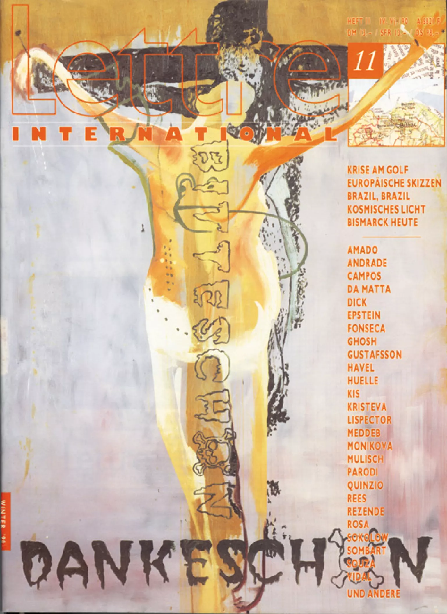 Cover Lettre International 11, Martin Kippenberger Cover Lettre International 11, Martin Kippenberger