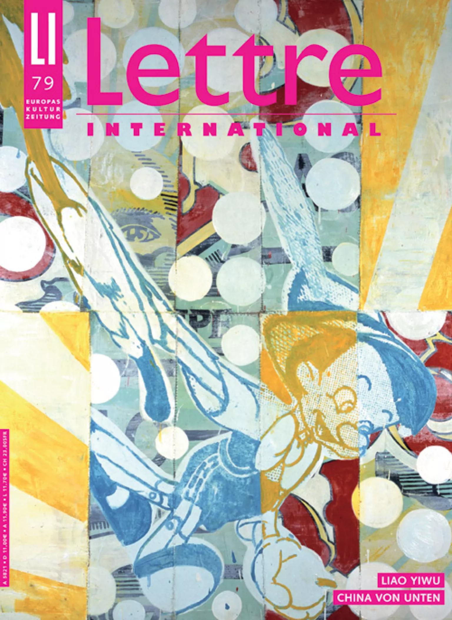 Cover Lettre International 79, Endy Hupperich