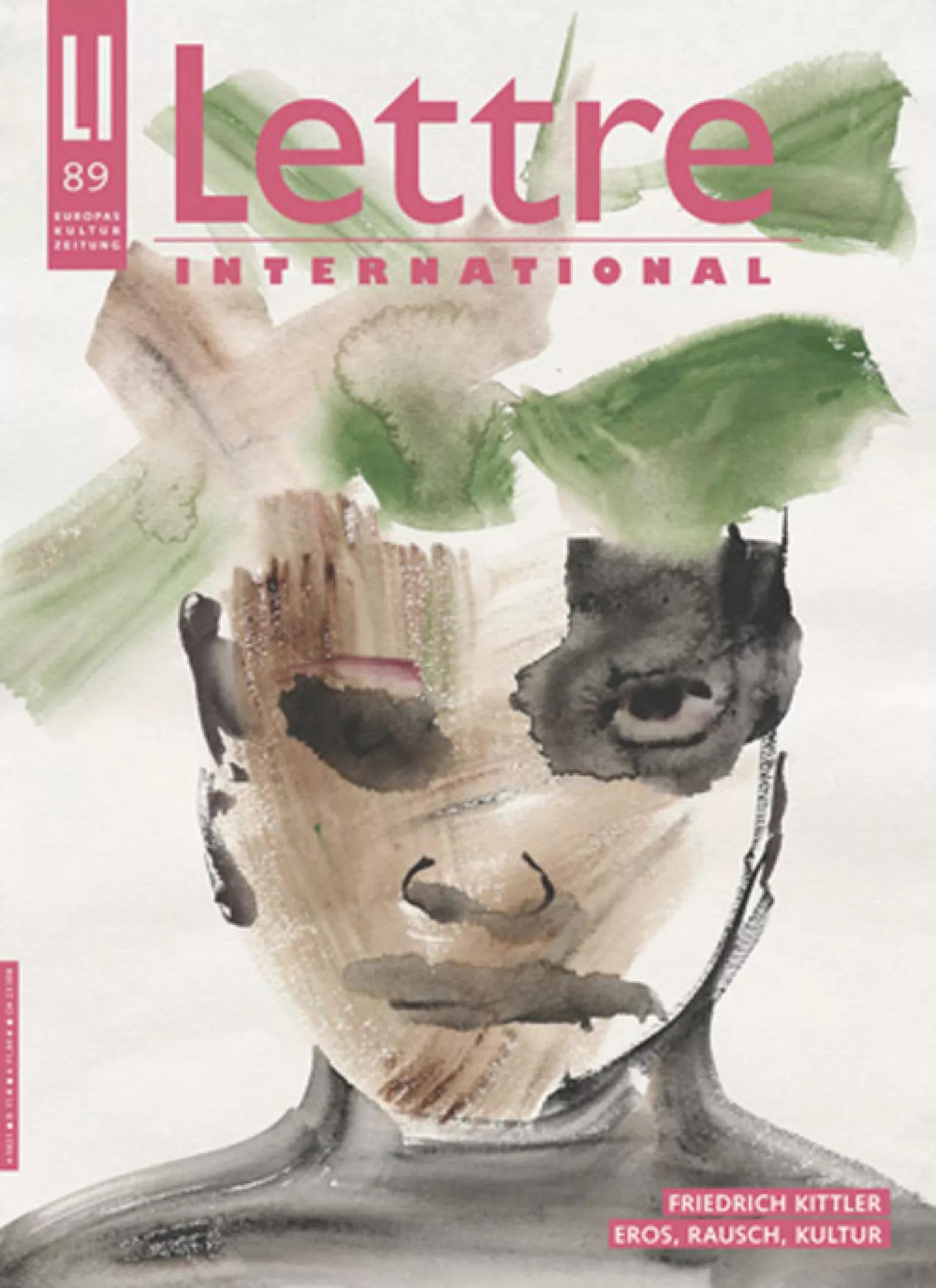 Cover Lettre International 89, Leiko Ikemura