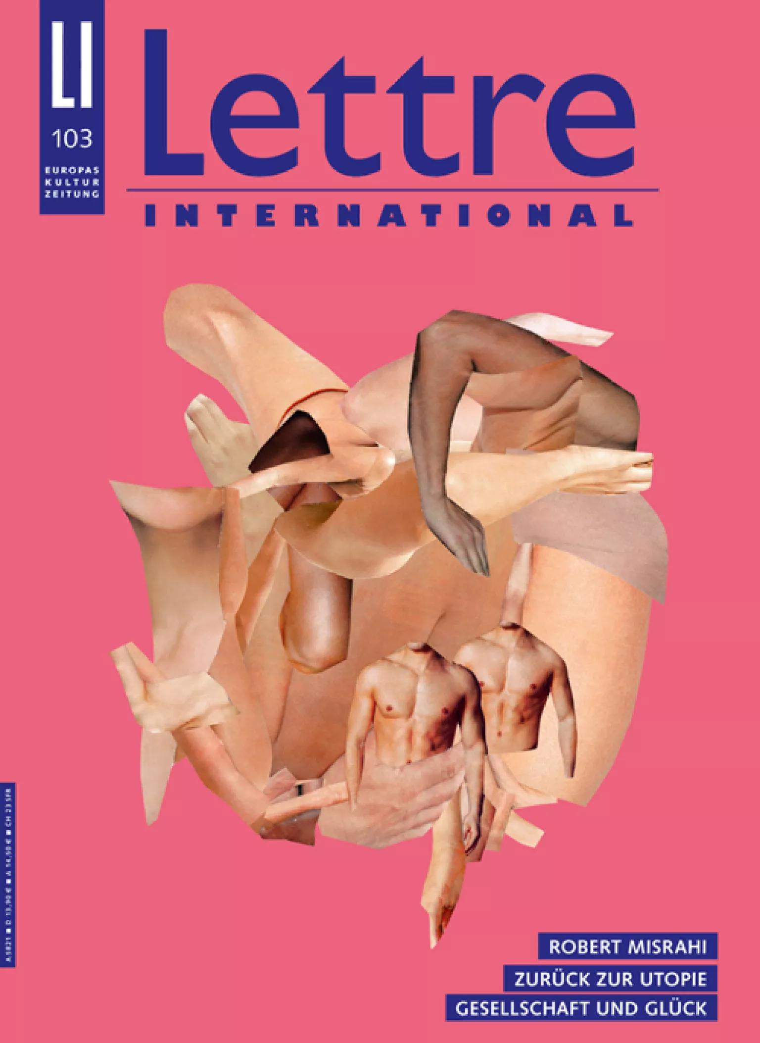 Cover Lettre International, Monica Bonvicini