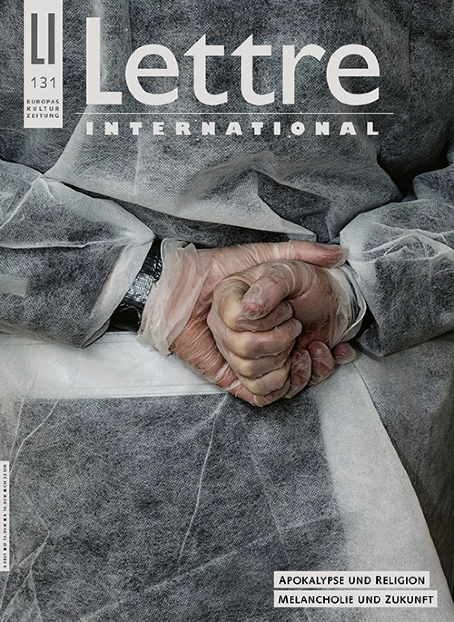 Cover Lettre International 131, Antoine D'Agata