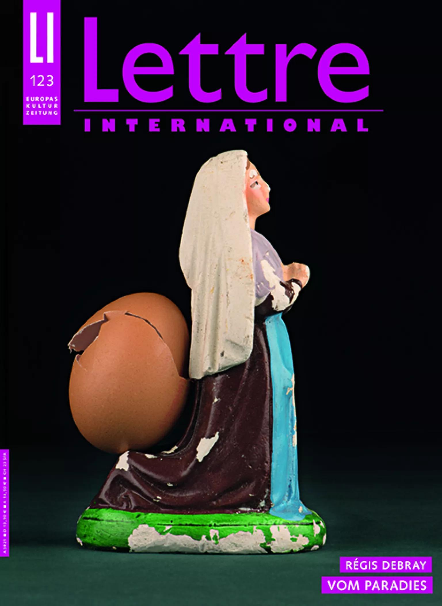Cover Lettre International, Magali Lambert Cover Lettre International, Magali Lambert