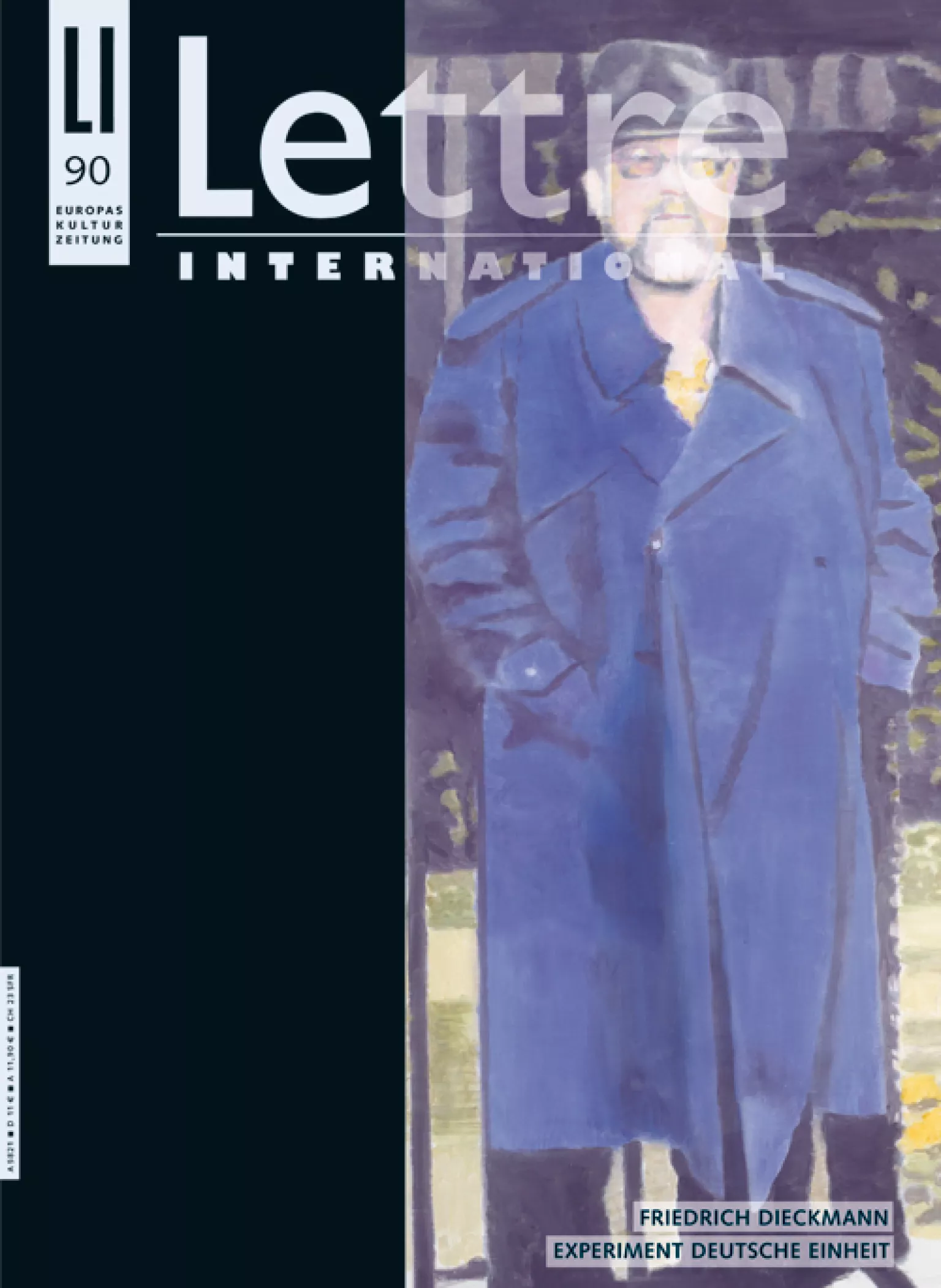Cover Lettre International 90, Luc Tuymans