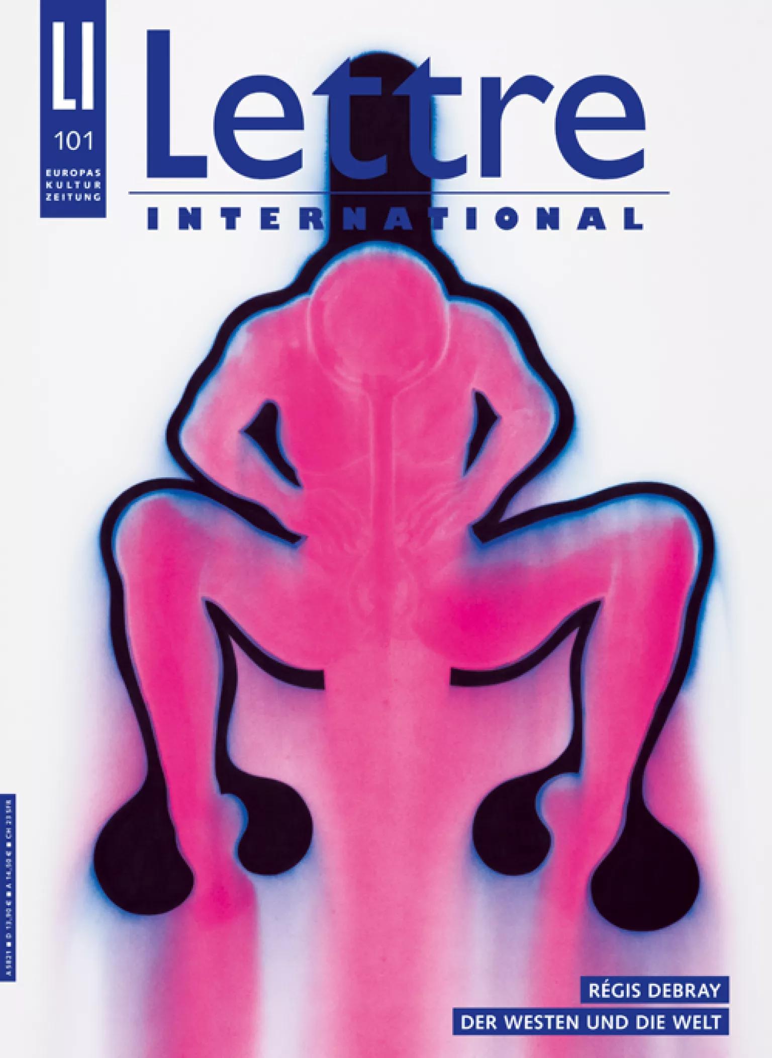 Cover Lettre International 101, Jürgen Klauke Cover Lettre International 101, Jürgen Klauke