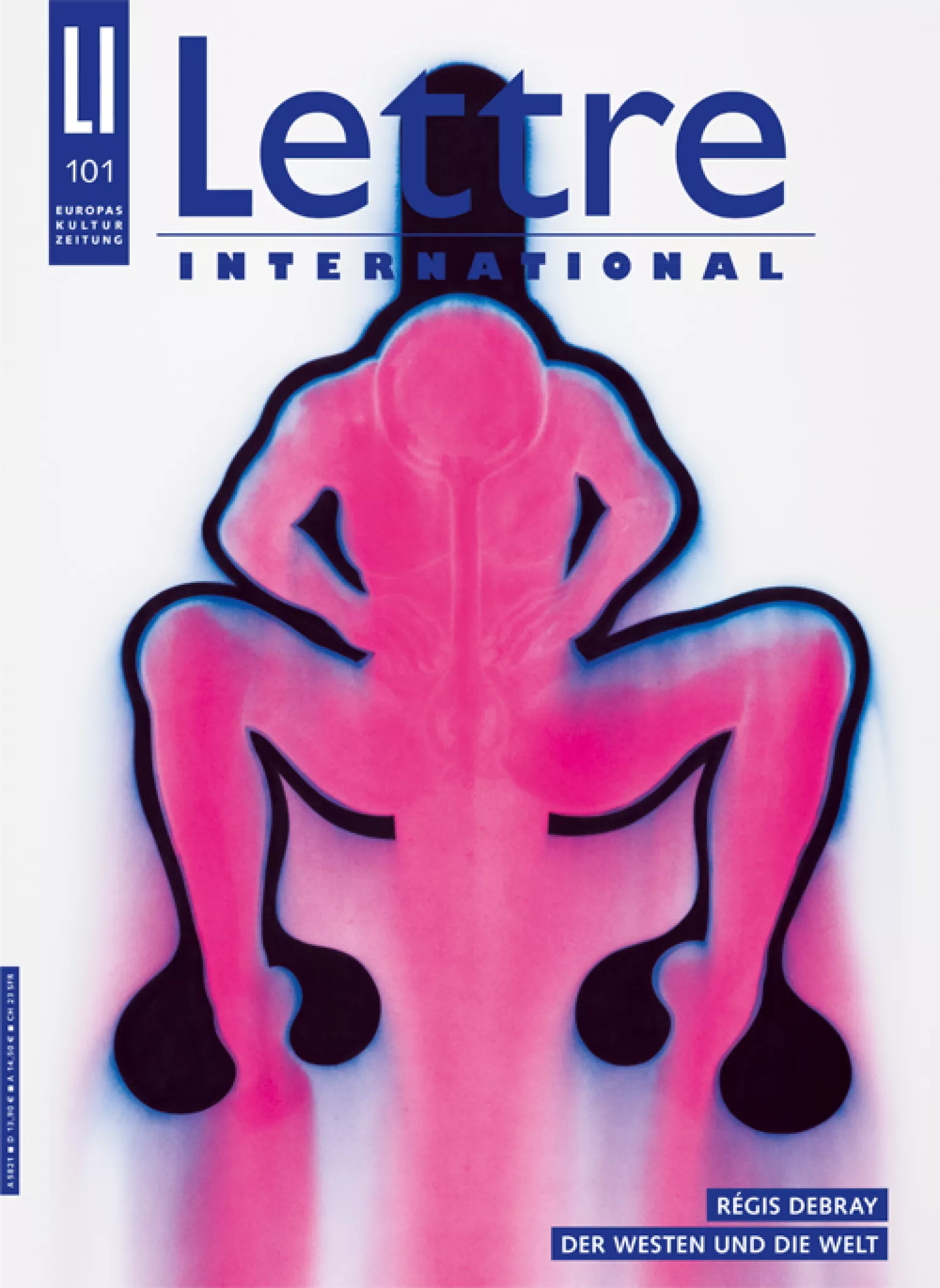 Cover Lettre International 101, Jürgen Klauke