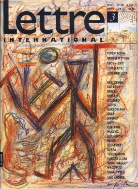 Cover Lettre International 3, A.R. Penck