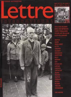 Cover Lettre International 28, Henri Cartier-Bresson Cover Lettre International 28, Henri Cartier-Bresson