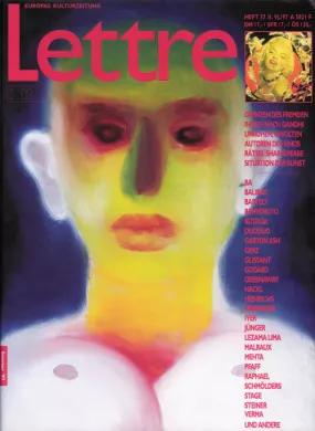 Cover Lettre International 37, Miriam Cahn Cover Lettre International 37, Miriam Cahn