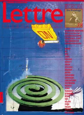 Cover Lettre International 39, Thomas Hornemann