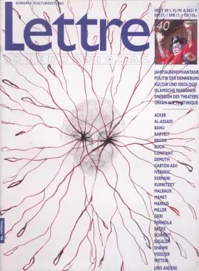 Cover Lettre International 40, Giuseppe Penone Cover Lettre International 40, Giuseppe Penone