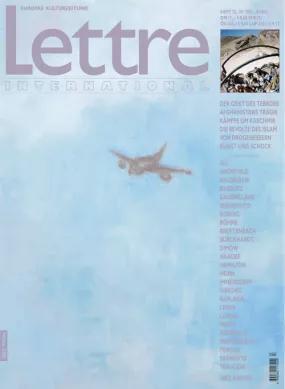 Cover Lettre International 55, Roberto Cabot Cover Lettre International 55, Roberto Cabot