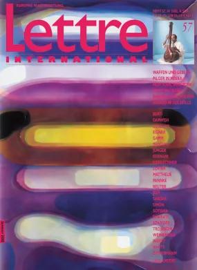 Cover Lettre International 57, Peter Zimmermann Cover Lettre International 57, Peter Zimmermann