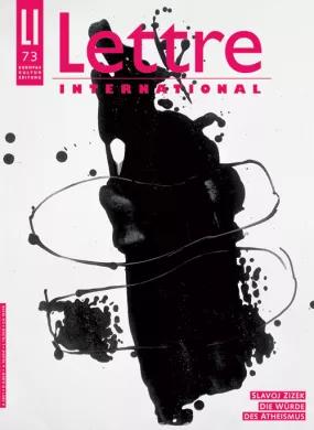 Cover Lettre International 73, Jannis Kounellis Cover Lettre International 73, Jannis Kounellis