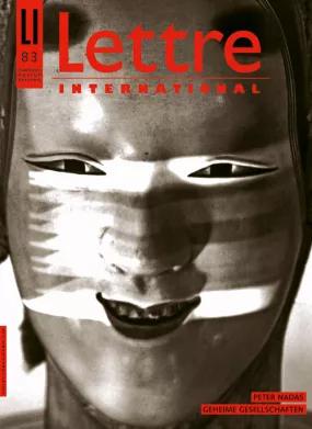Cover Lettre International 83, Dieter Appelt Cover Lettre International 83, Dieter Appelt