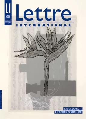 Cover Lettre International 88, Joseph Semah