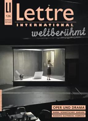 Cover Lettre International, Viebrock Cover Lettre International, Viebrock