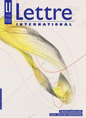 Cover Lettre International, Jorinde Voigt