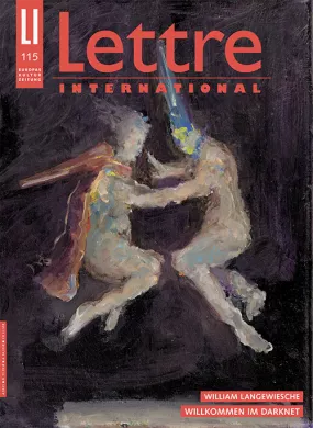 Cover Lettre International, Valérie Favre
