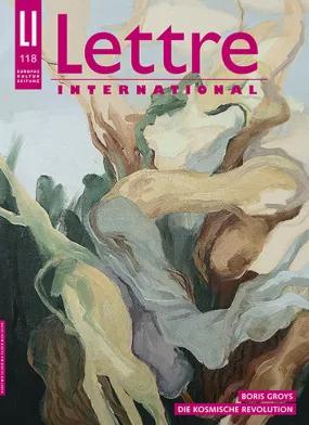 Cover Lettre International, Marina Roca Die Cover Lettre International, Marina Roca Die