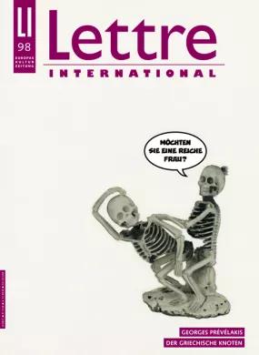 Cover Lettre International, Tobias Rehberger