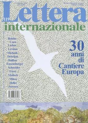 Lettera internazionale 119, 1° trimestre 2014, Italien Lettera internazionale 119, 1° trimestre 2014, Italien